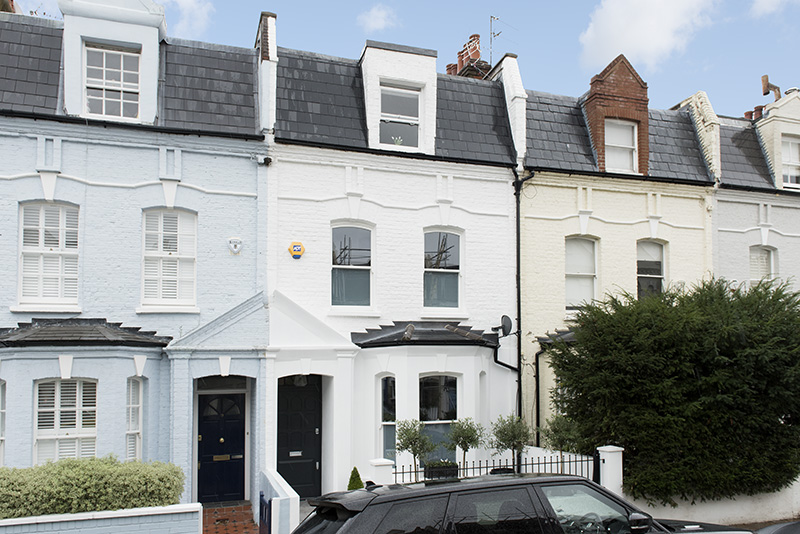 Mimosa Street - construction progress