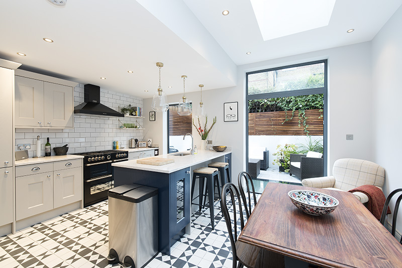 Mimosa Street - construction progress